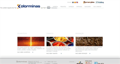 Desktop Screenshot of colorminas.com.br